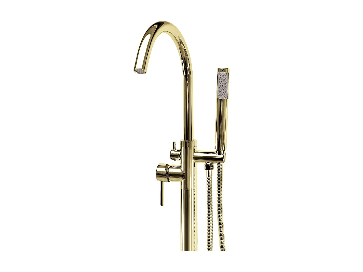 Robinet De Baignoire Sur Pied Rea Lungo Gold