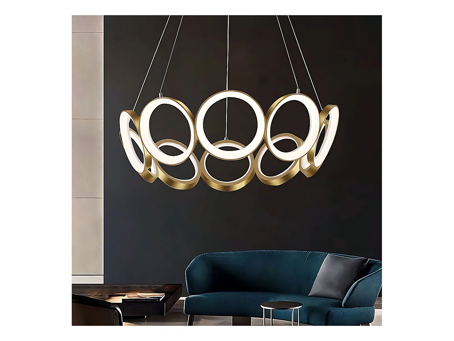 Lampe Suspendue Toolight App1800-Cp Gold