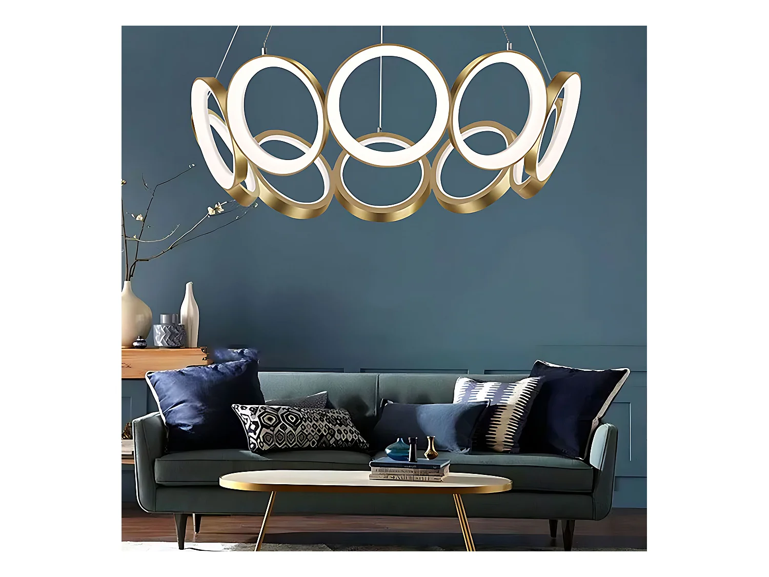 Lampe Suspendue Toolight App1800-Cp Gold