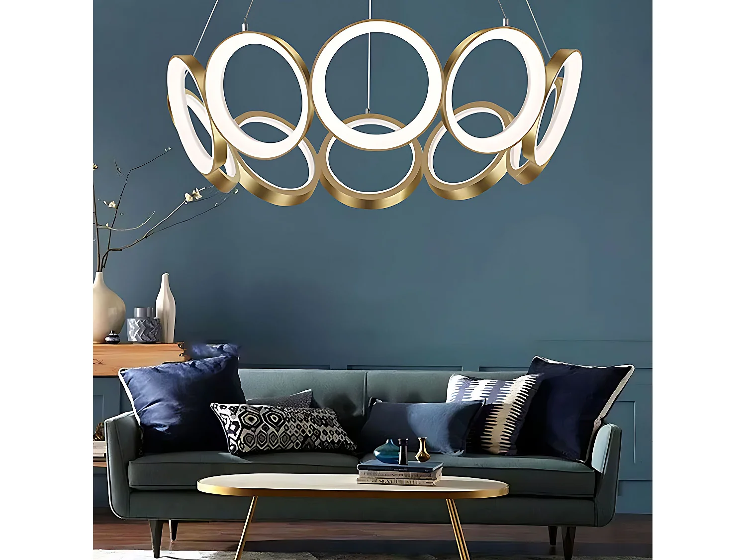 Lampe Suspendue Toolight App1800-Cp Gold