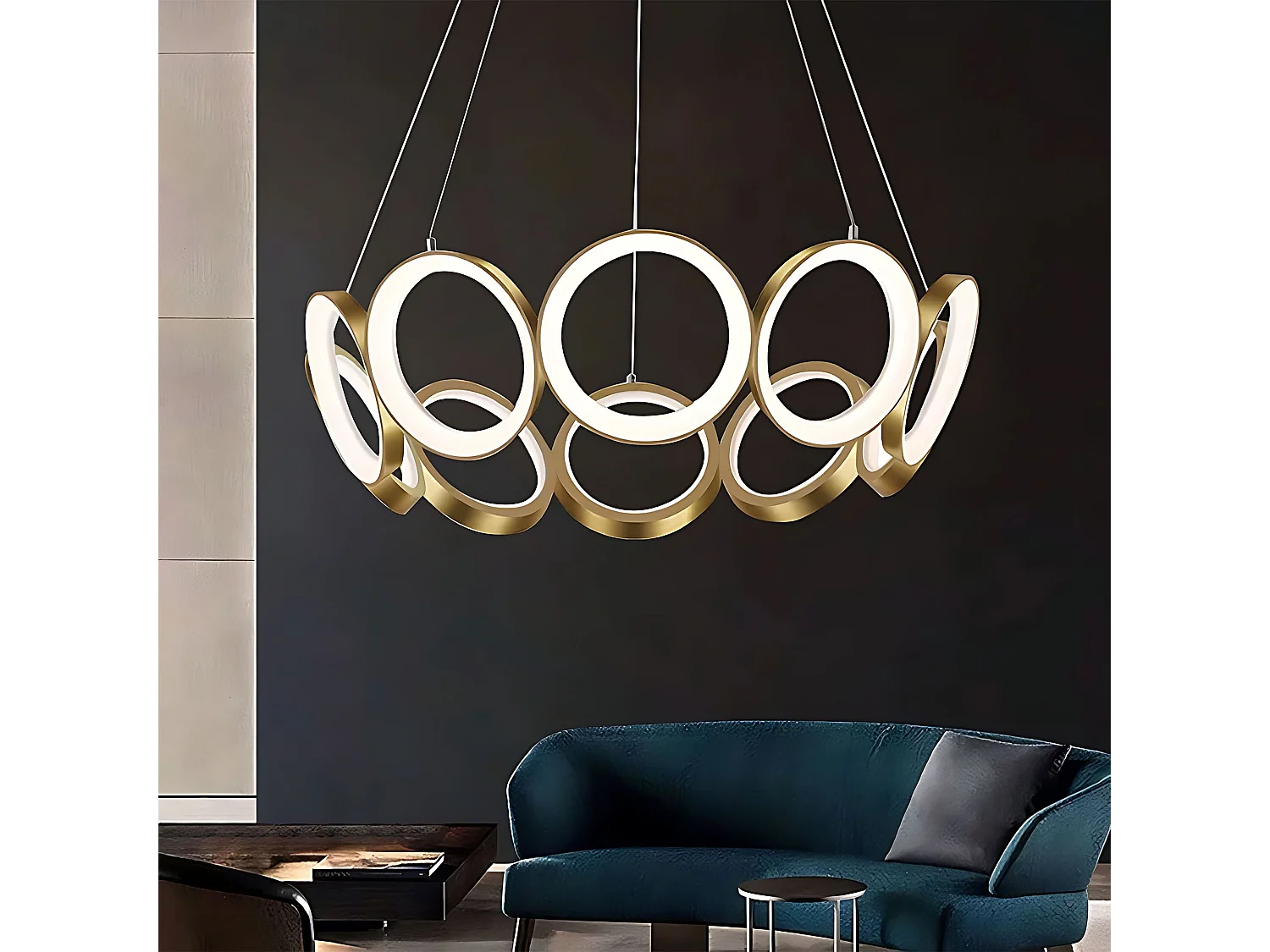 Lampe Suspendue Toolight App1800-Cp Gold