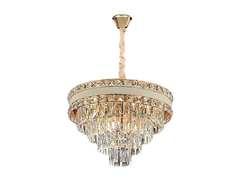 Candeeiro Suspenso Toolight G048-Cp Gold 50Cm