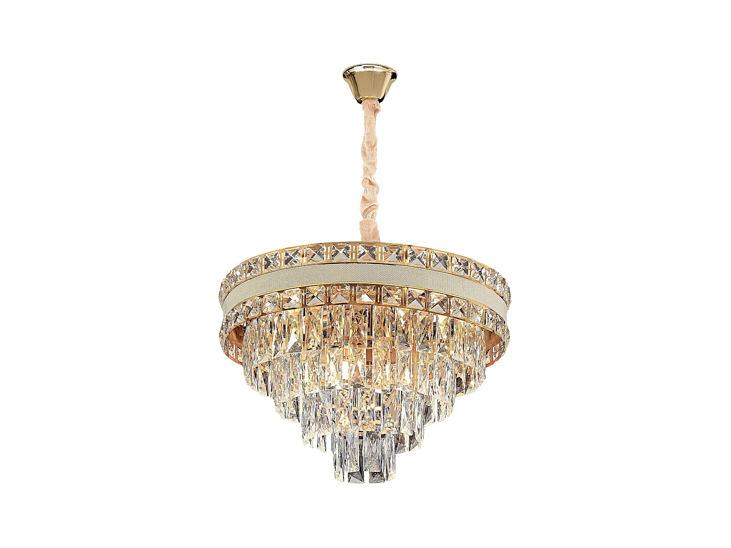 Lampe Suspendue Toolight G048-Cp Gold 50Cm