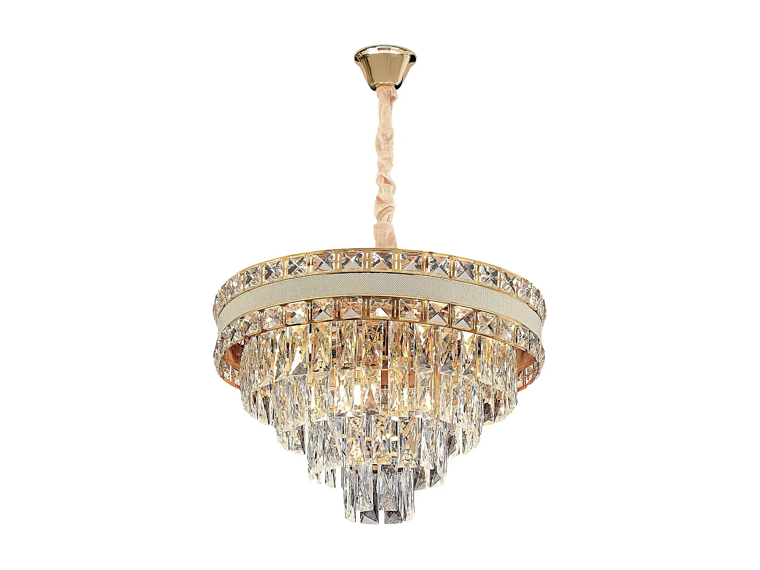 Toolight G048-CP hængelampe guld 70X48X30CM