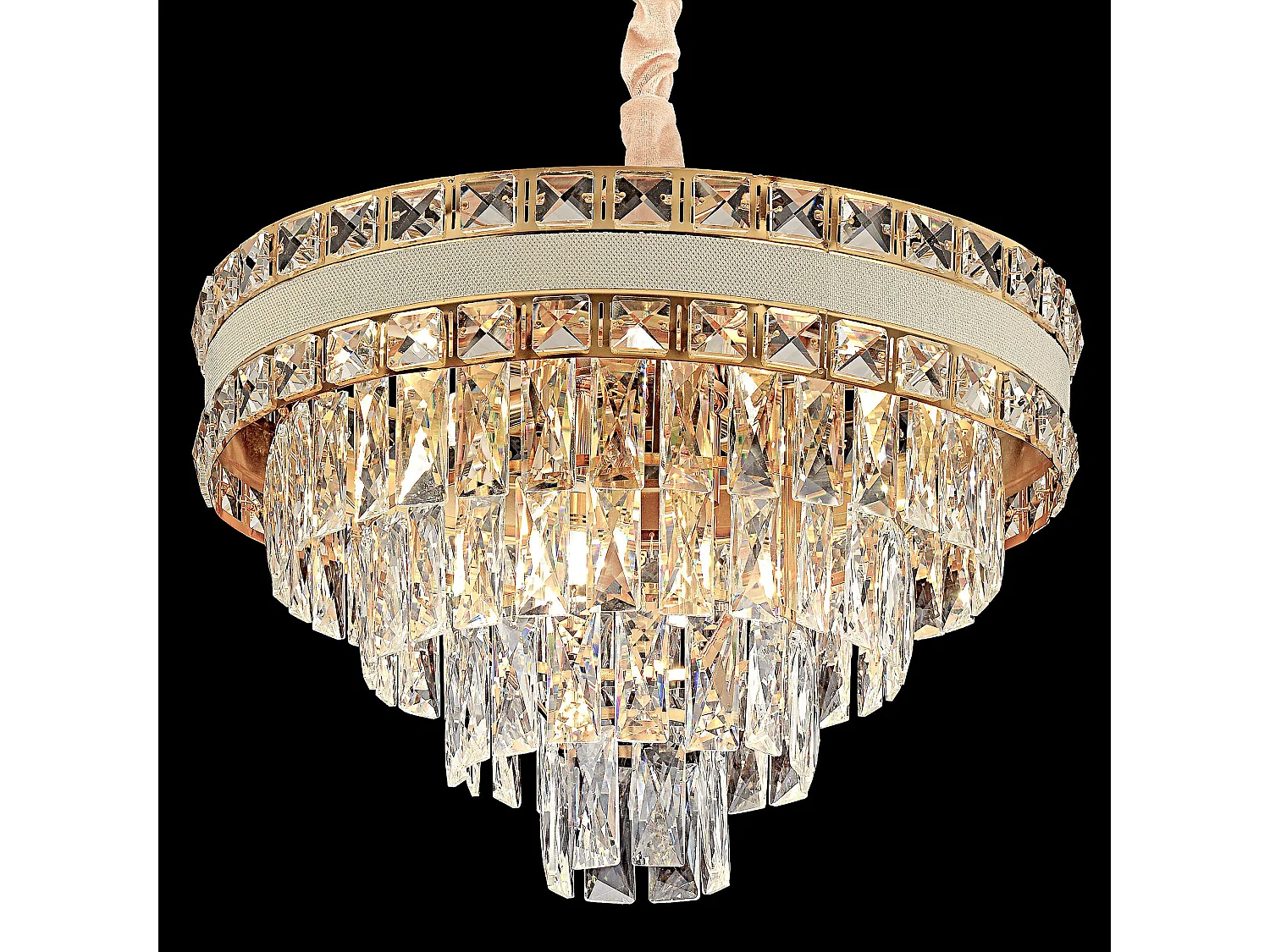 Toolight G048-CP hængelampe guld 70X48X30CM