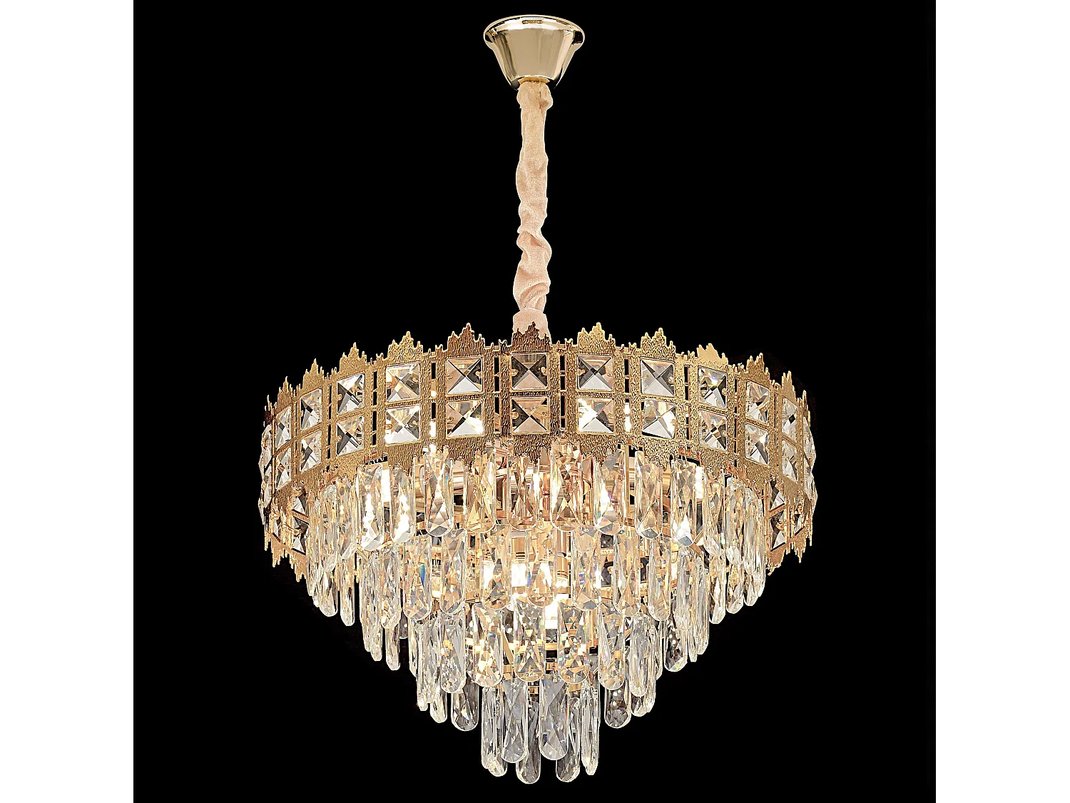 Lampe Suspendue Toolight G049-Cp 60Cm Gold