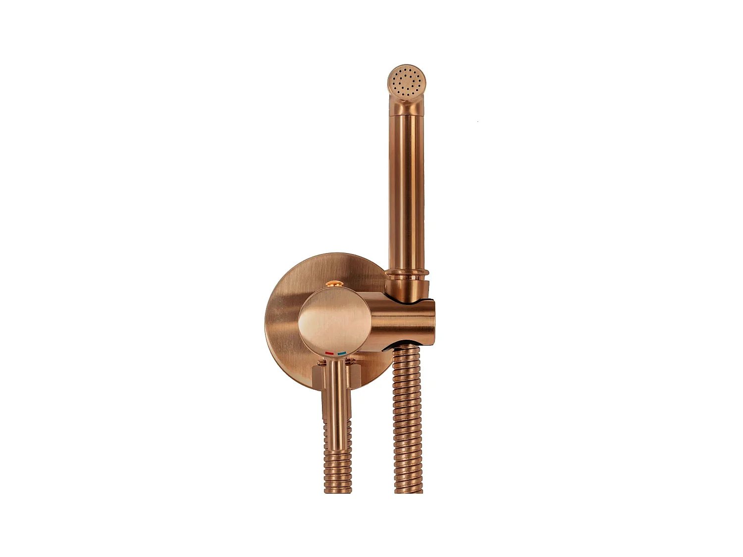 Robinet De Bidet Rea Loop Lungo Brush Copper