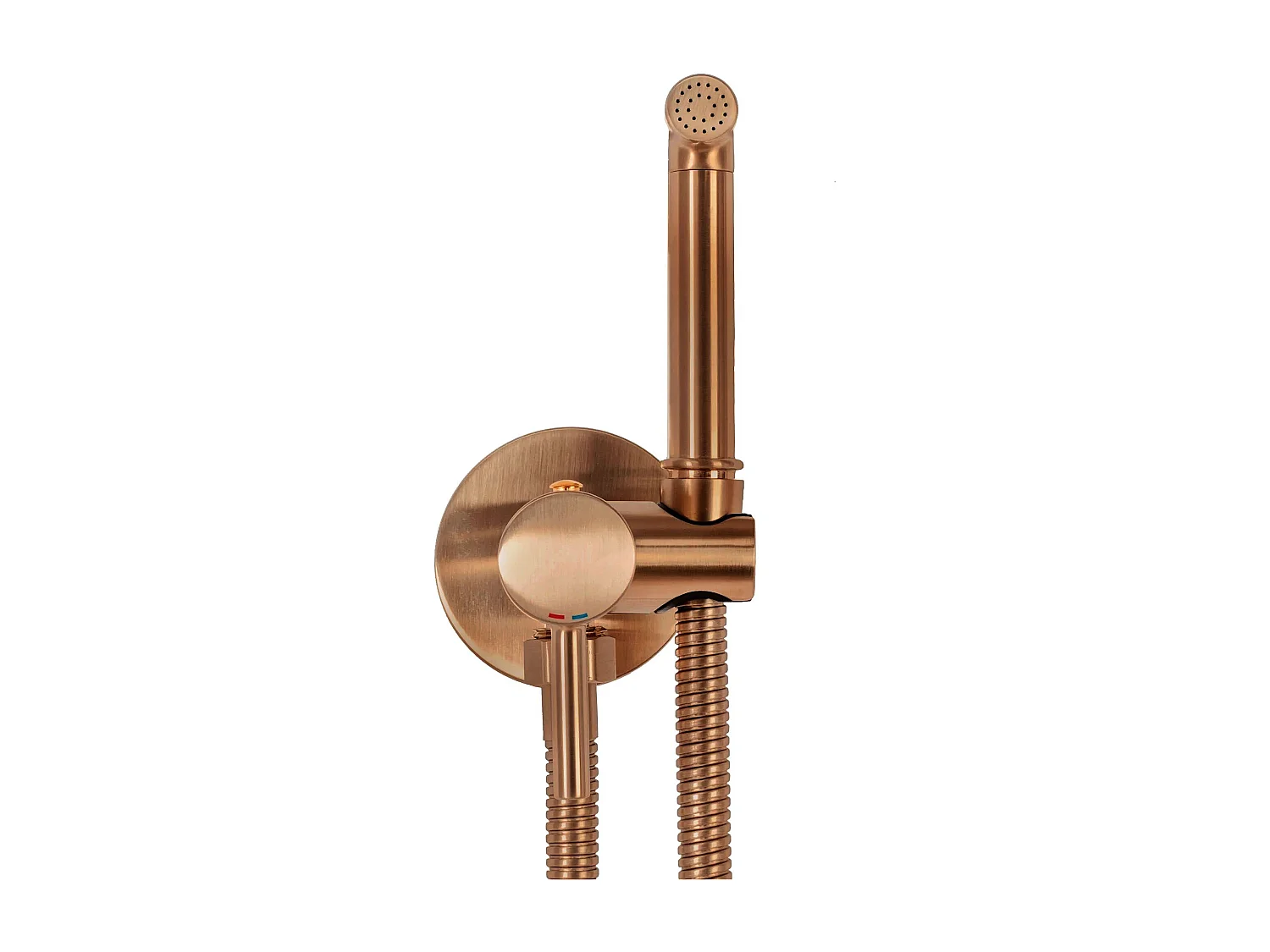 Robinet De Bidet Rea Loop Lungo Brush Copper