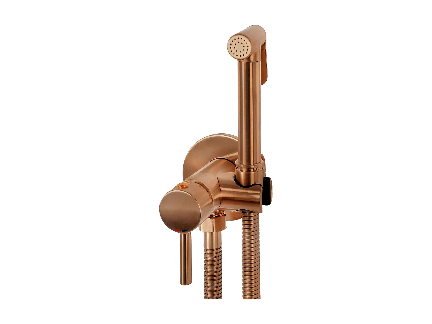 Robinet De Bidet Rea Loop Lungo Brush Copper