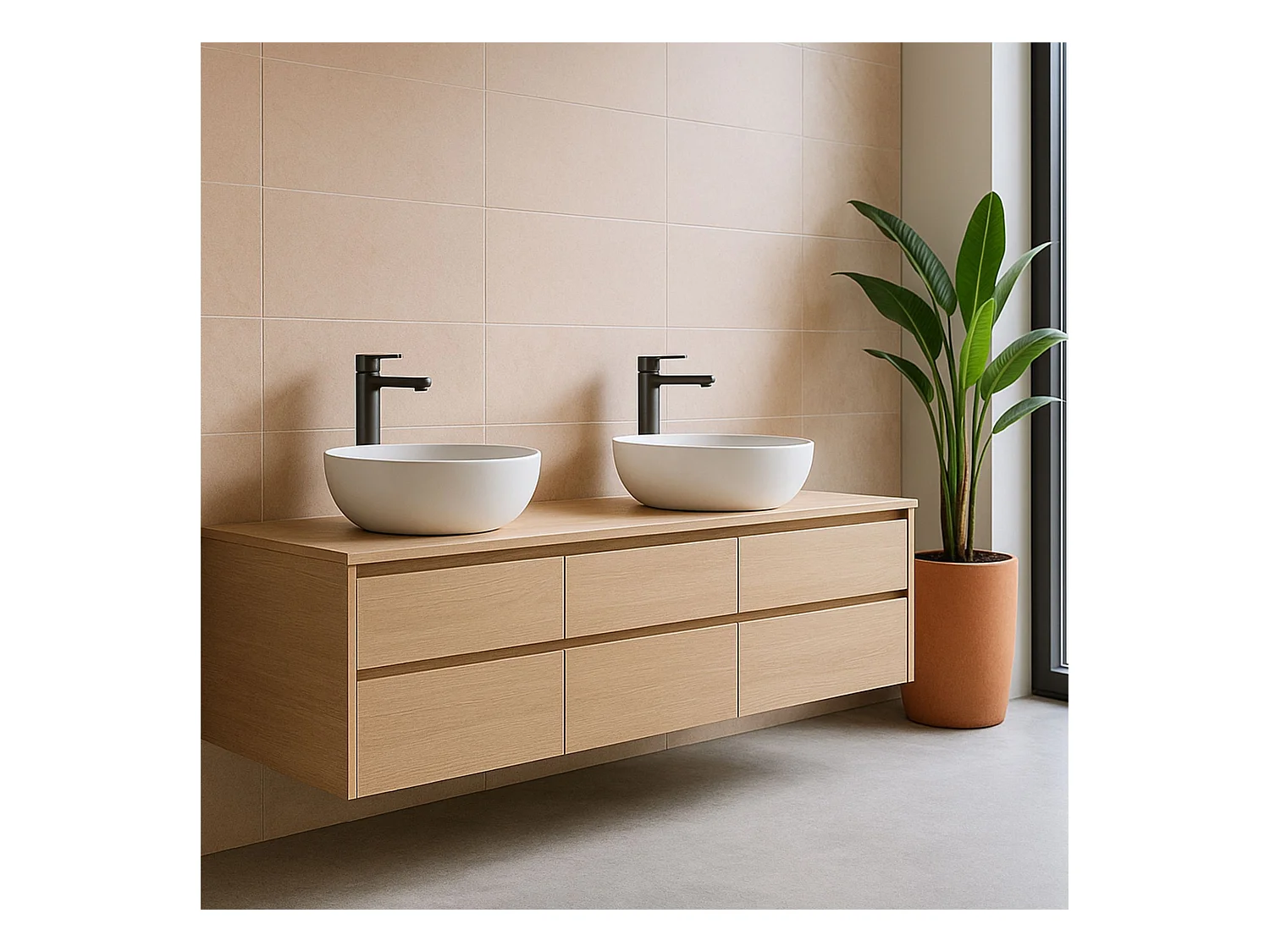 Robinet De Lavabo Rea Argus Titanium High