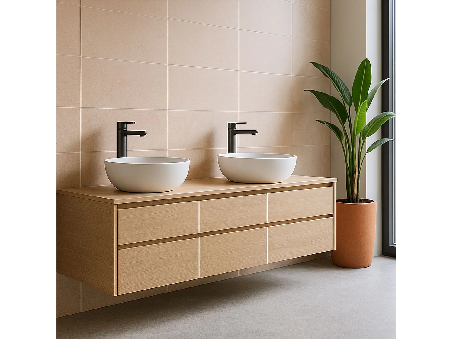 Robinet De Lavabo Rea Argus Titanium High