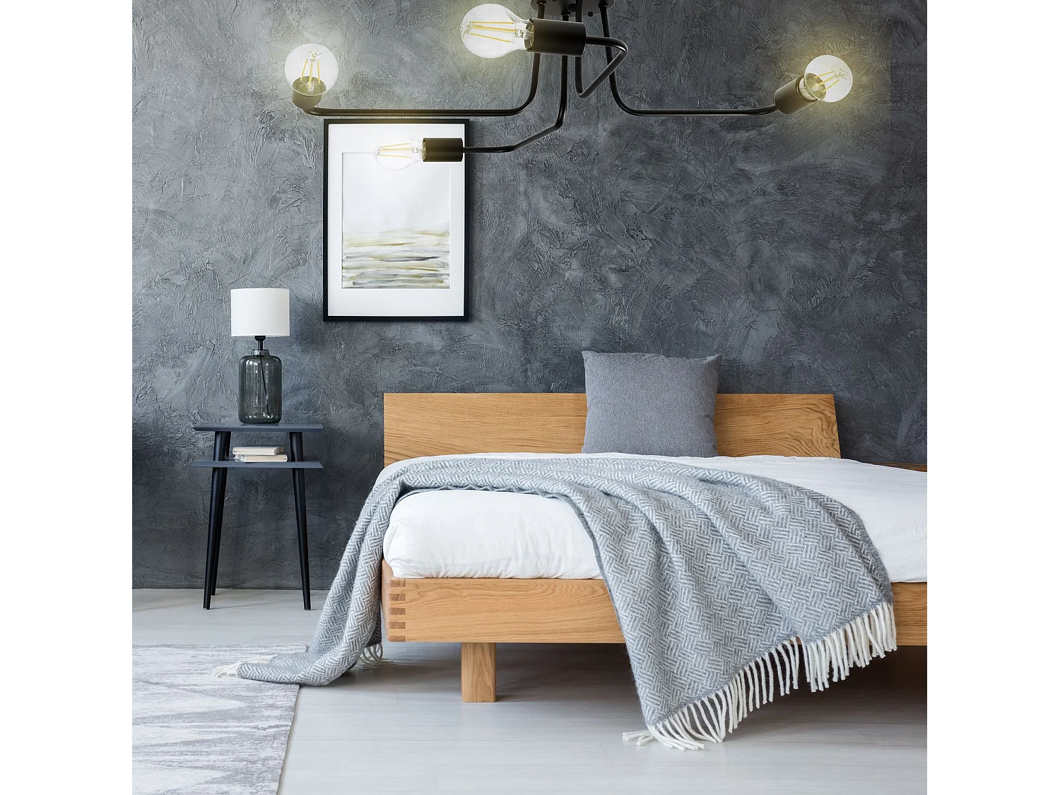 Deckenleuchte Toolight App013-4Cw Agaro Black