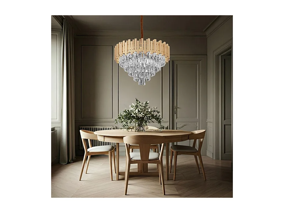 Lampe Suspendue Toolight G052-Cp Gold 60Cm