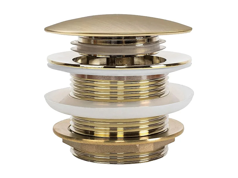 Universele Klik-Klak Badkurkstop Rea Brush Gold