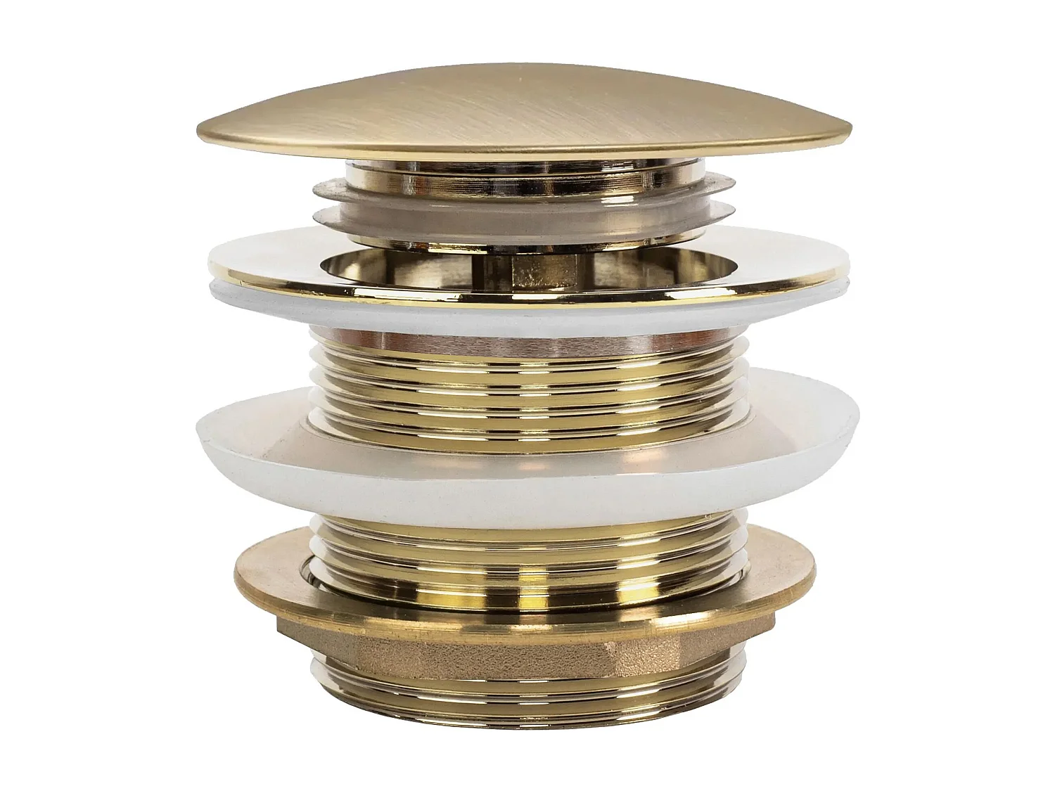 Bonde De Baignoire Rea Brush Gold