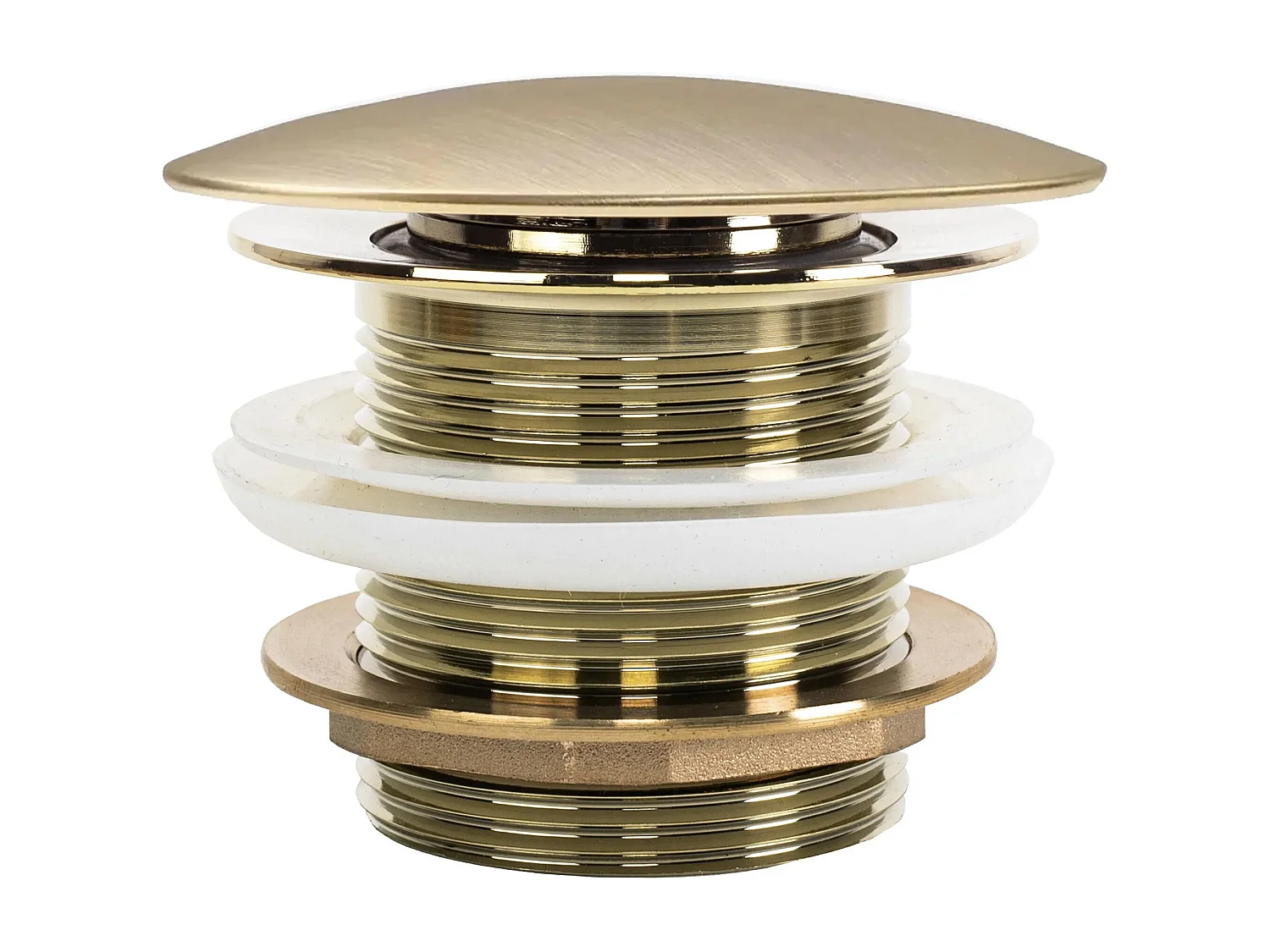 Bonde De Baignoire Rea Brush Gold