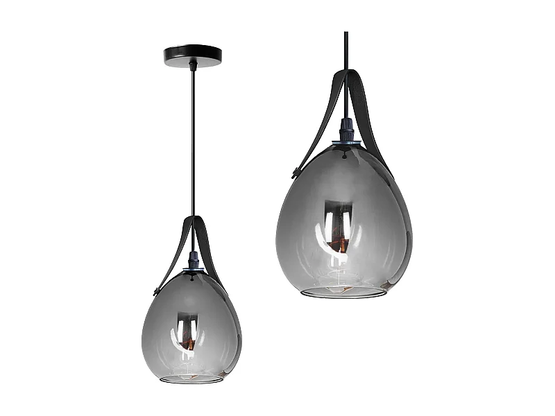 Hängelampe Toolight App1774-1Cp Black Grey