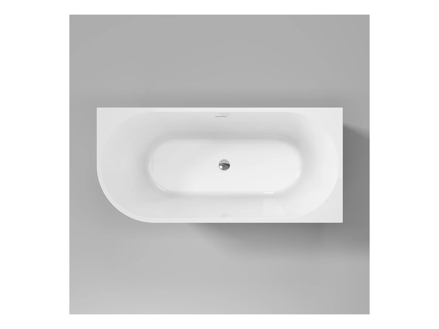 Badewanne Rea Bellanto White 160Cm Right