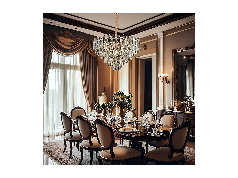 Lampe Suspendue Toolight G057-Cp 50Cm Gold