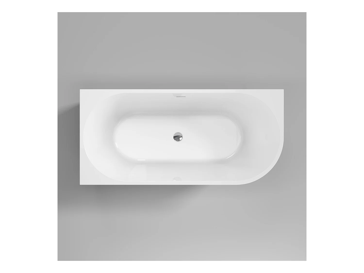 Badewanne Rea Bellanto White 160Cm Left