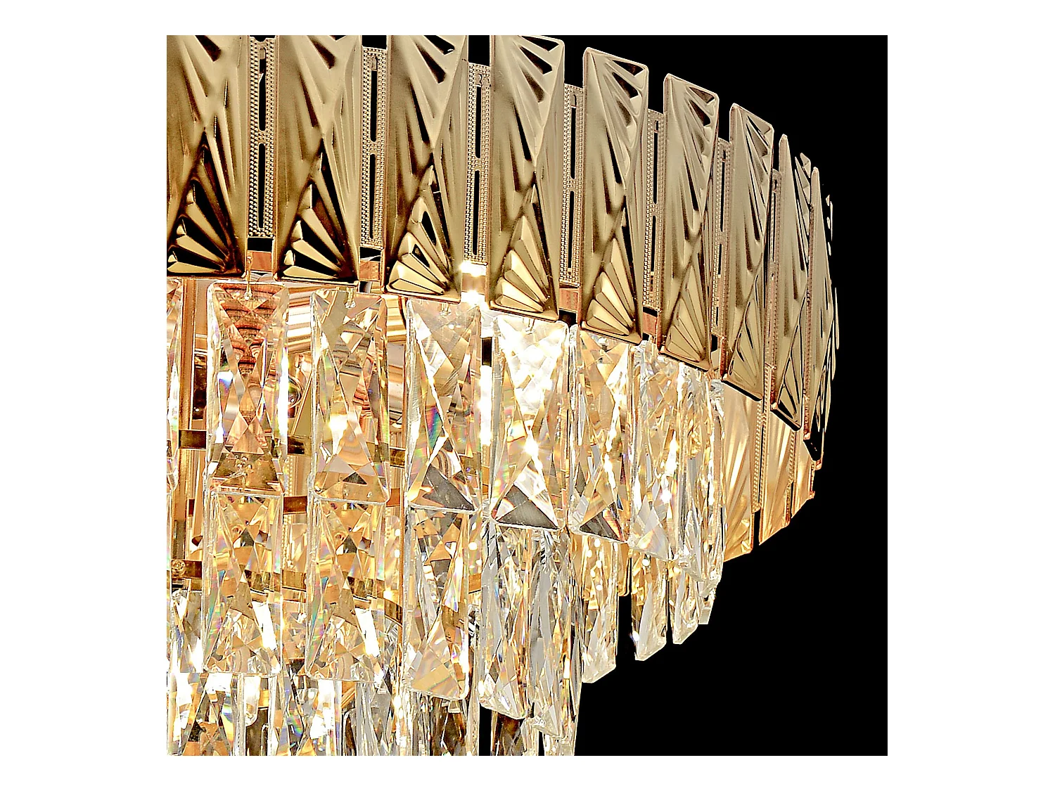 Lampe Suspendue Toolight G061-Cp Gold 80Cm