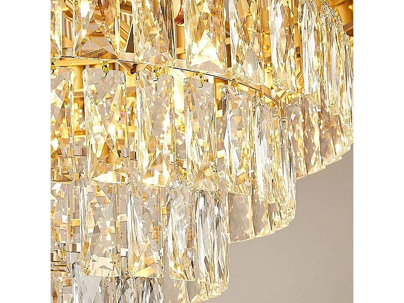 Candeeiro Suspenso Toolight G061-Cp Gold 80Cm