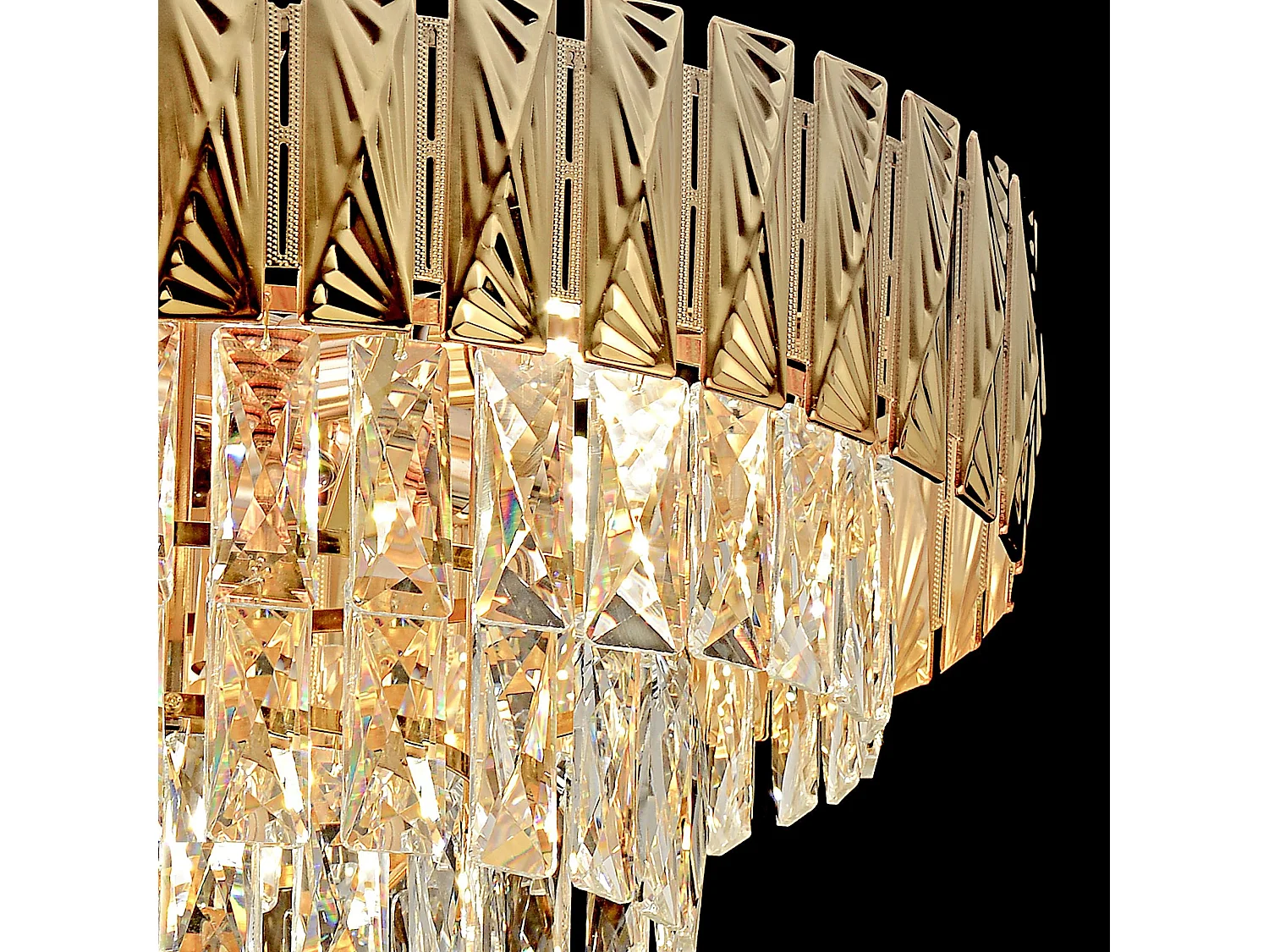 Candeeiro Suspenso Toolight G061-Cp Gold 80Cm