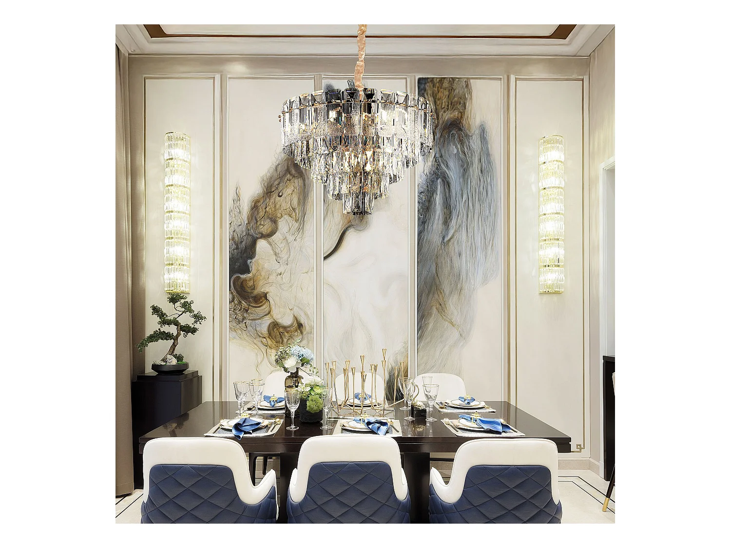 Lampe Suspendue Toolight G056-Cp 50Cm Gold