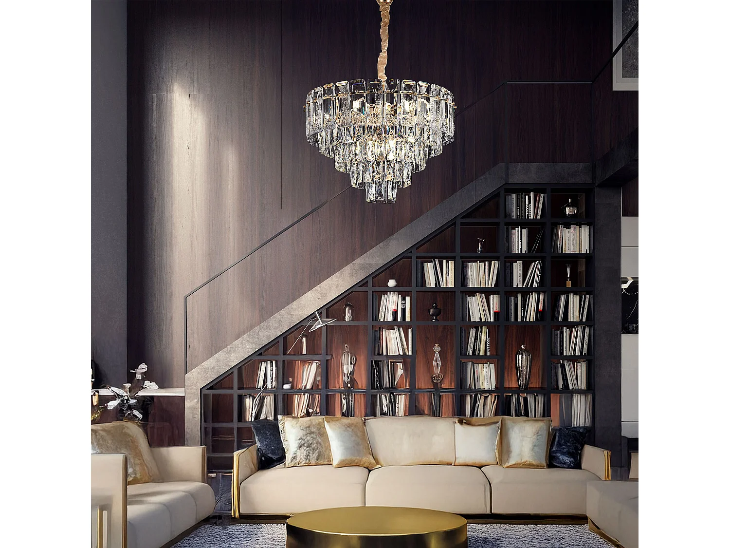 Lampe Suspendue Toolight G056-Cp 50Cm Gold