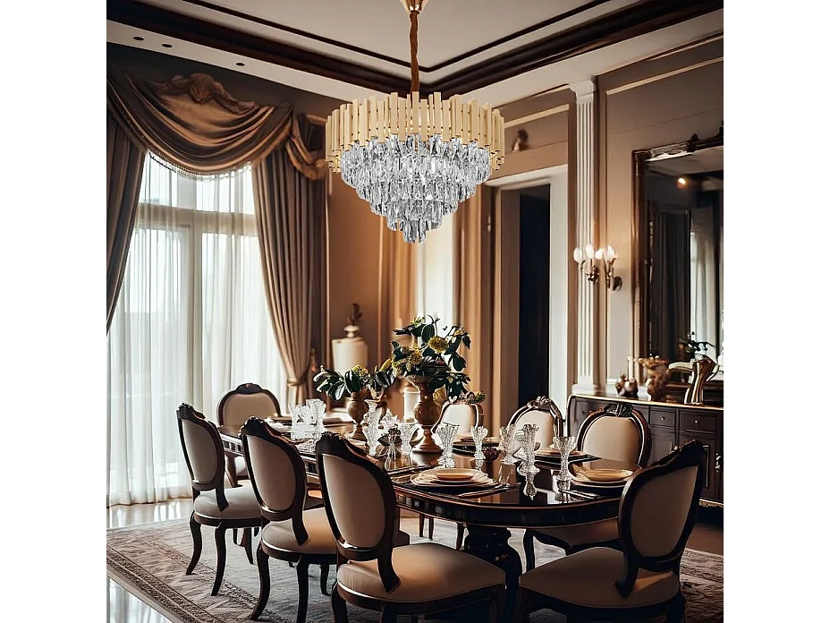 Lampe Suspendue Toolight G050-Cp Gold 50Cm