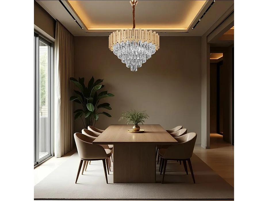 Lampe Suspendue Toolight G050-Cp Gold 50Cm