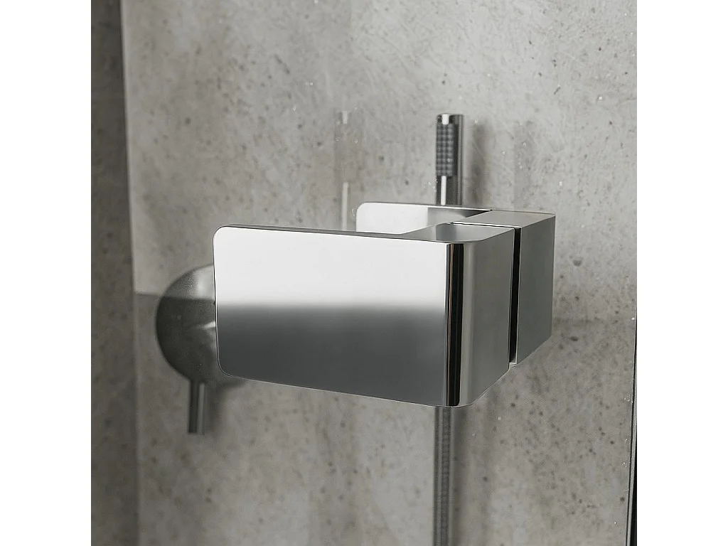 Cabine De Douche Murale Rea Atlas  Chrome 120X80