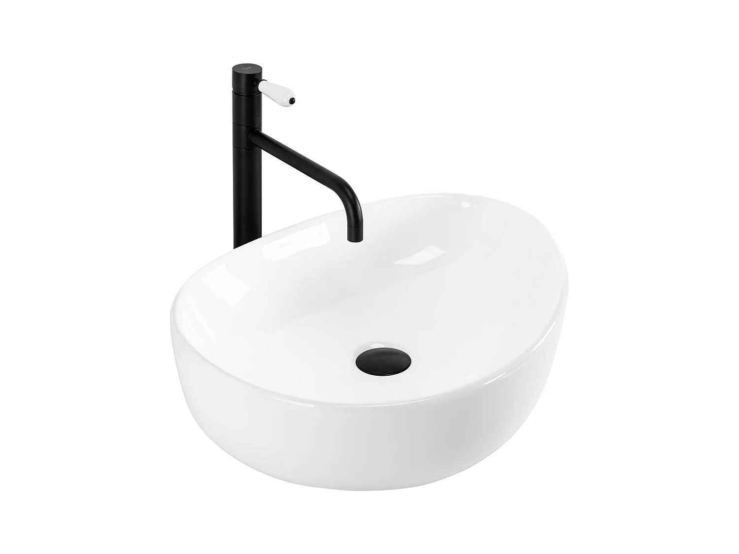 Opzetwastafel Rea Vanila White