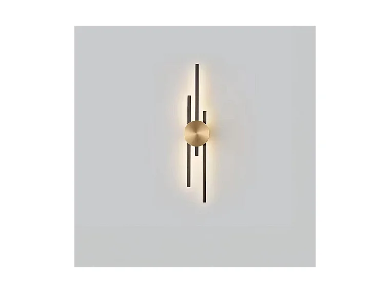 Applique Murale Led Toolight App1437-W Black Gold