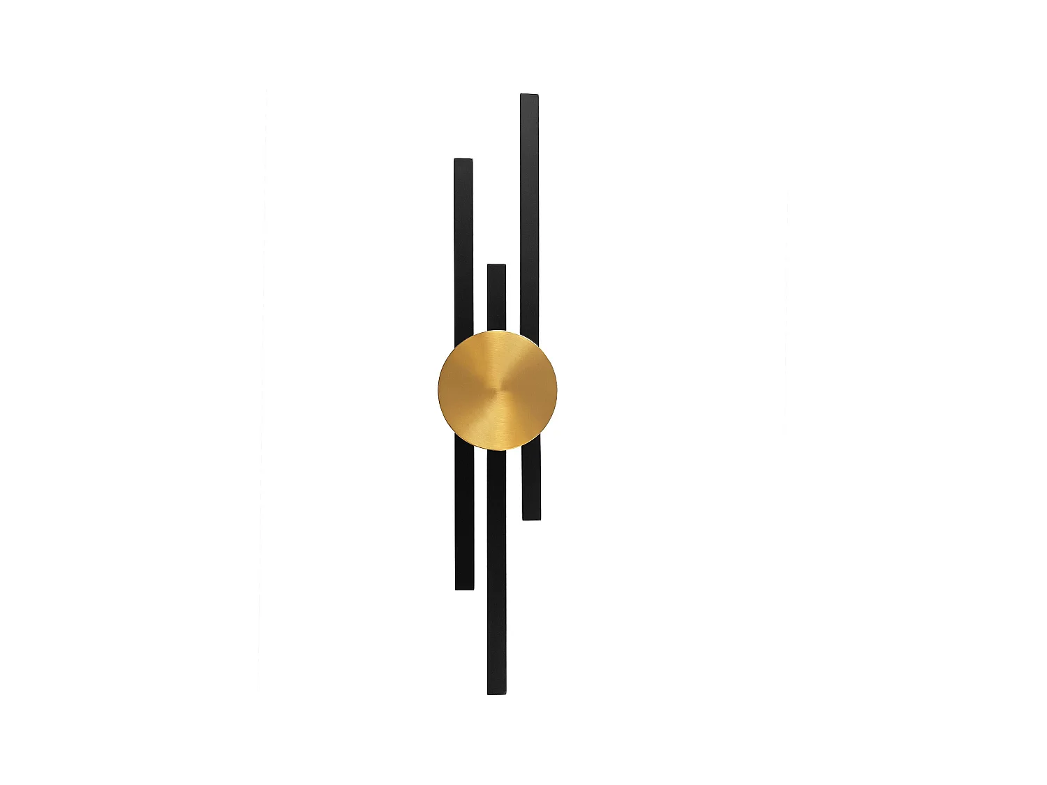 Lampada Da Parete Led Toolight App1437-W Black Gold