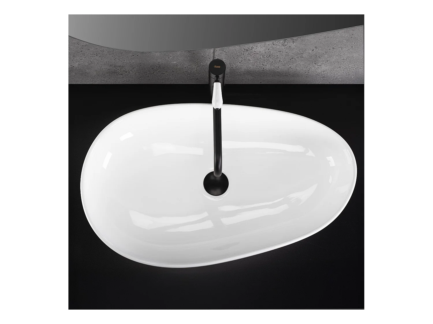 Vasque À Poser Rea Sandra White