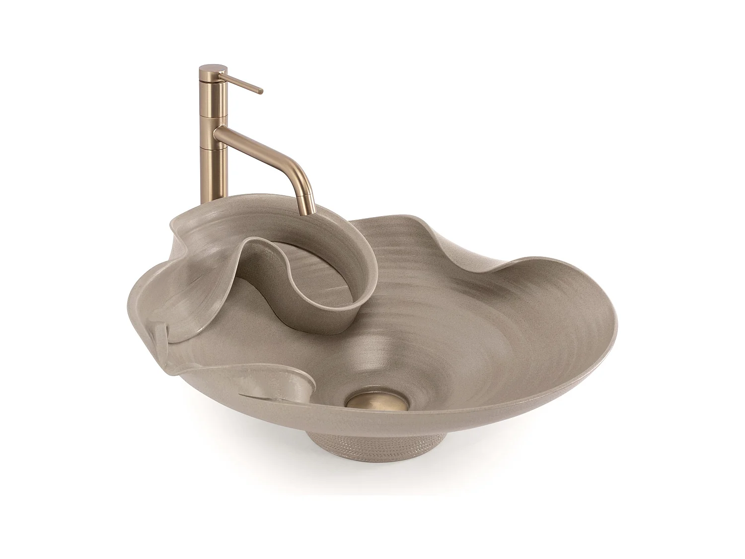 Vasque À Poser Rea Hm-12 Beige