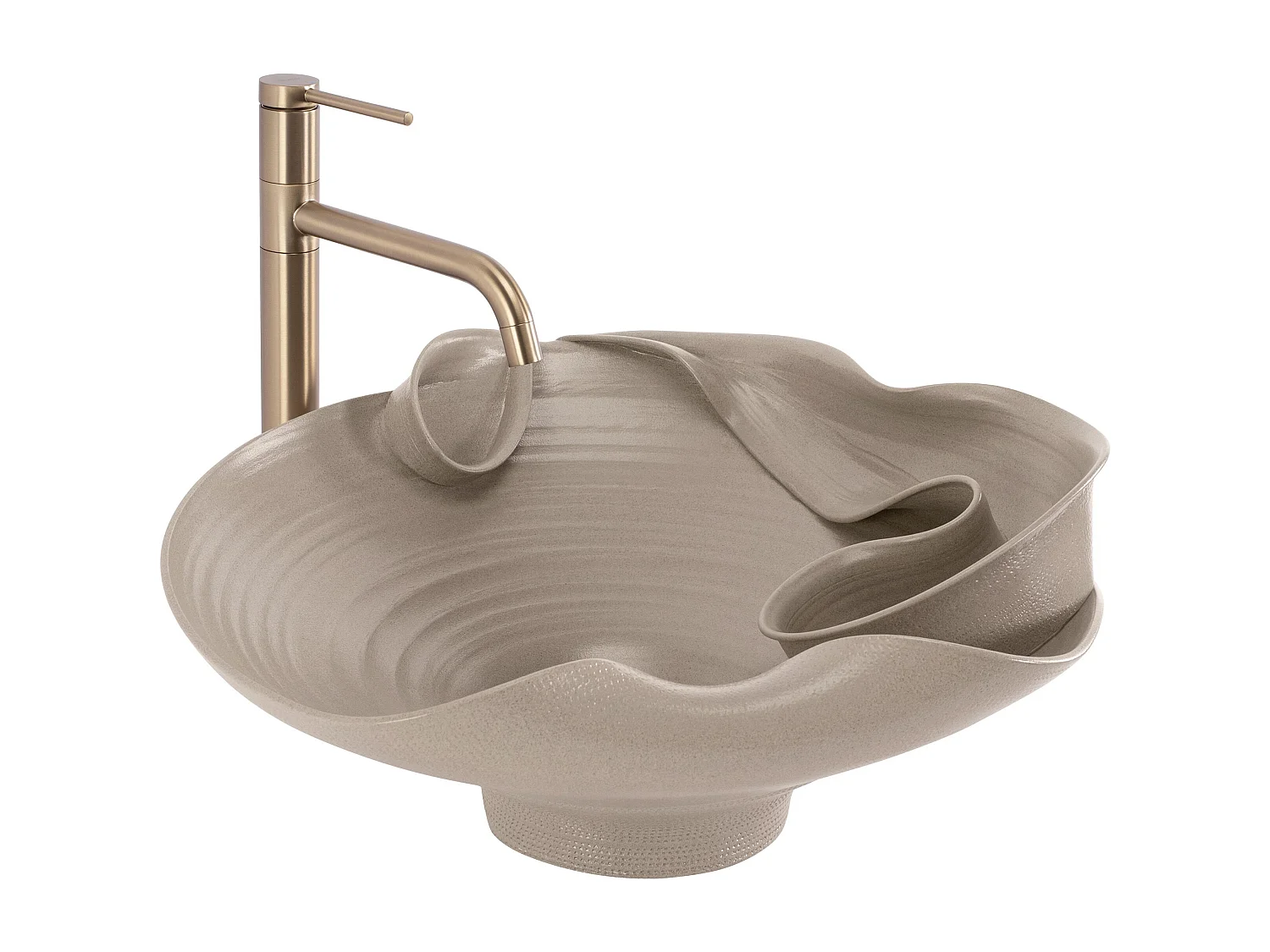 Vasque À Poser Rea Hm-12 Beige