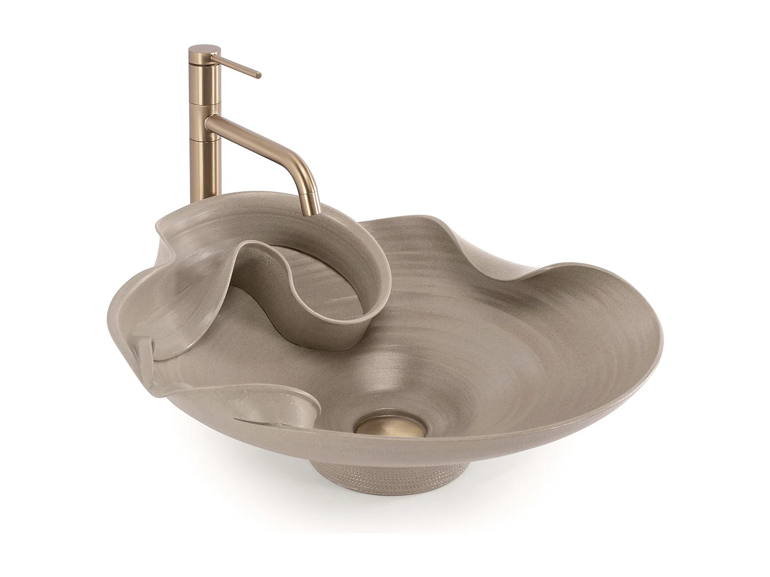 Vasque À Poser Rea Hm-12 Beige