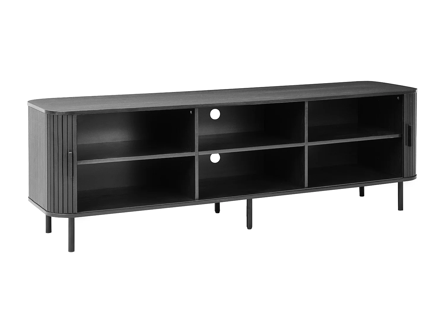 Meuble TV BRADLEY Noir