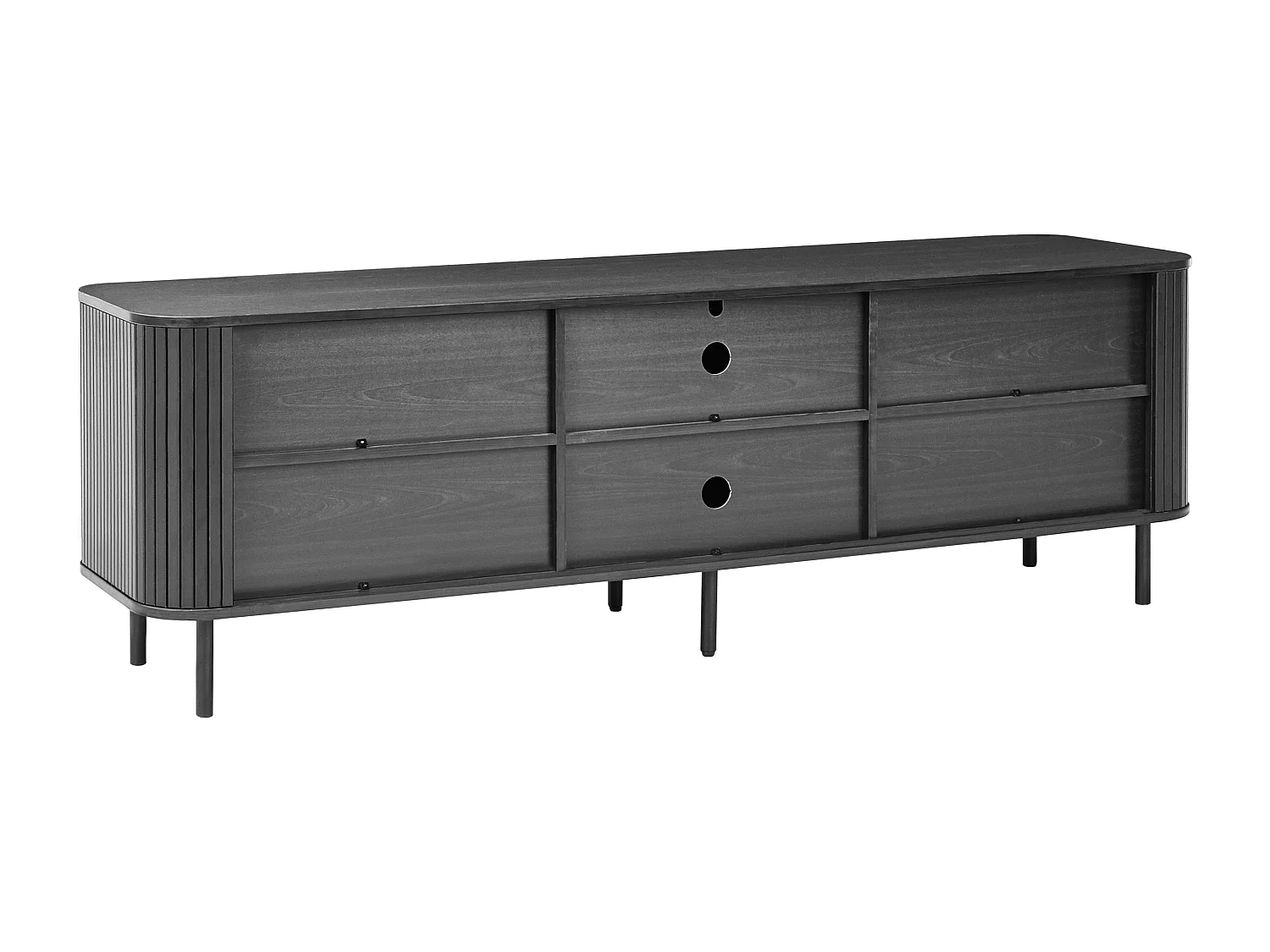 Meuble TV BRADLEY Noir