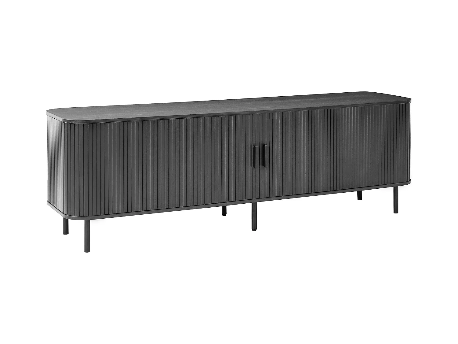 Meuble TV BRADLEY Noir