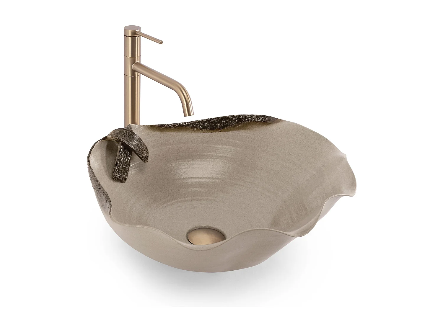 Vasque À Poser Rea Hm-22 Beige