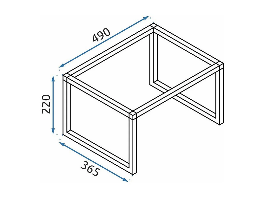 Lavabo À Poser En Conglomérat + Cadre Rea Goya White 50 Rectangle
