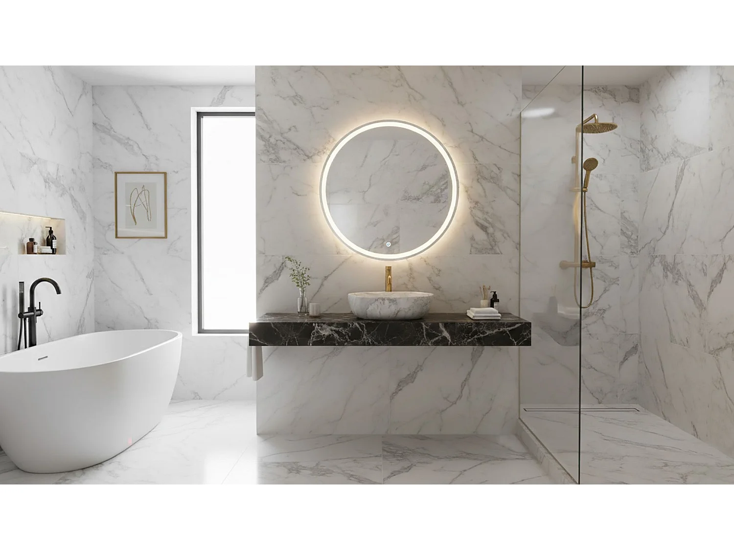 Vasque À Poser Rea Amelia Ash Matt Beige