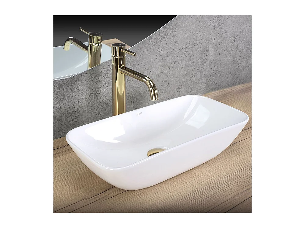 Aufsatzwaschbecken Rea Maria White