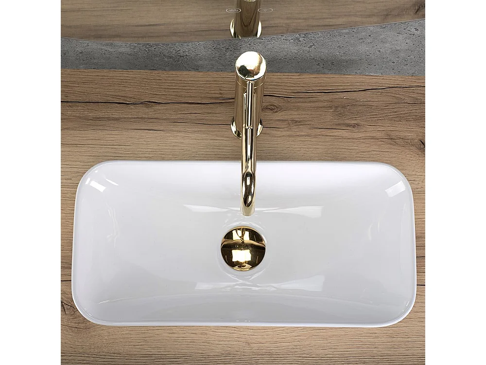 Vasque À Poser Rea Maria White