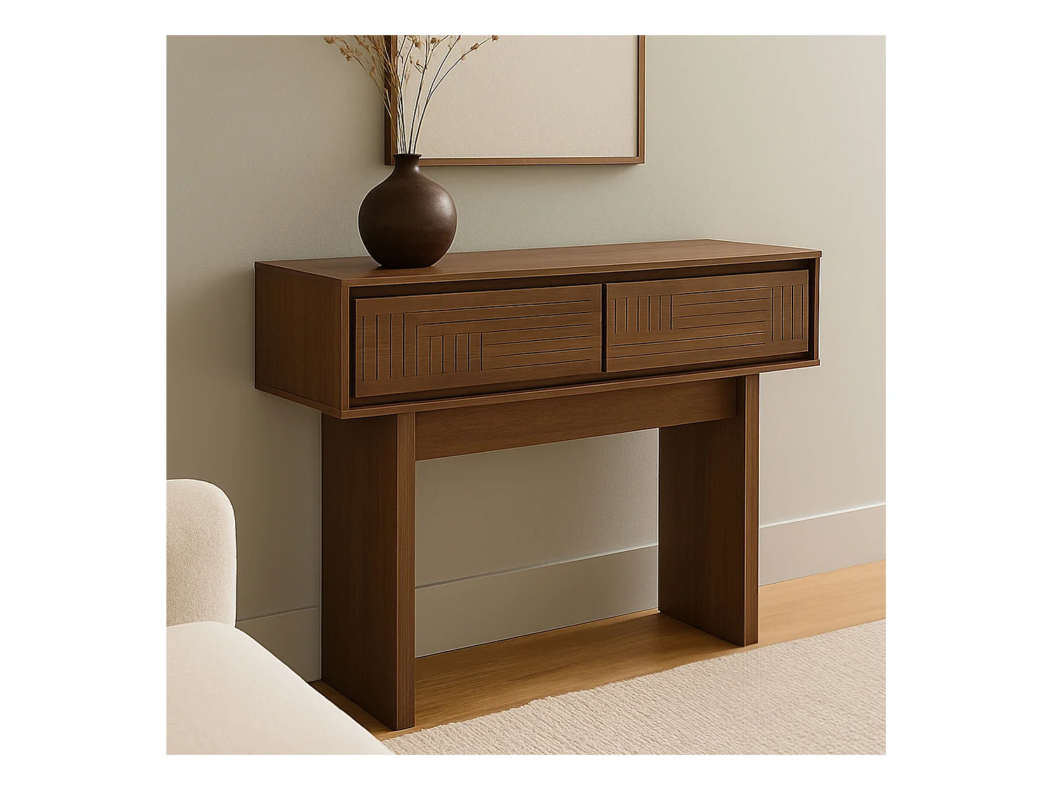 Console MCW-O31,  marron