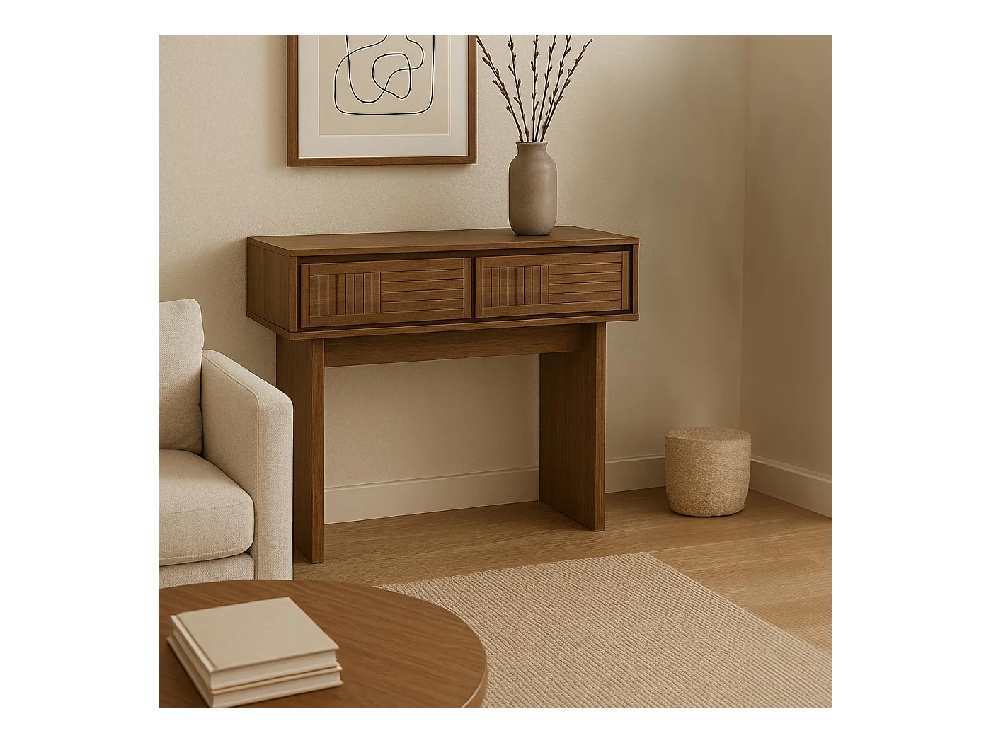 Console MCW-O31,  marron