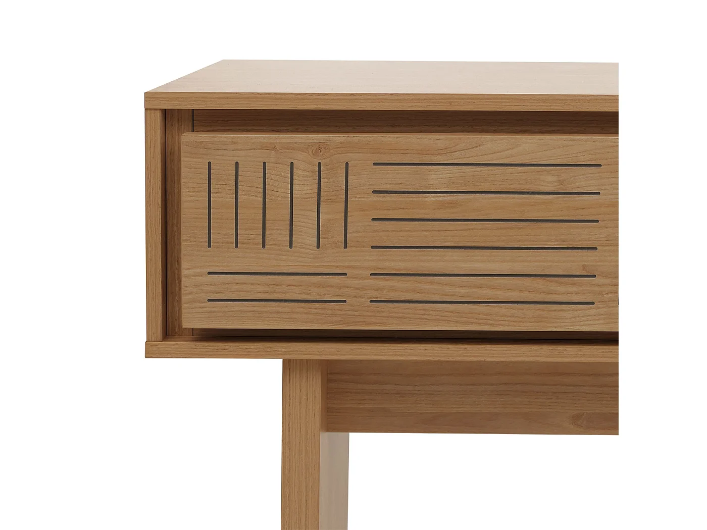Side table MCW-O31,  natural elm